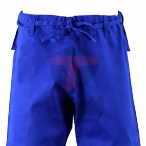 ชุดยูโดคาราเต้ระดับมืออาชีพขายดีที่สุดจากโรงงาน ระบายอากาศได้ดี แห้งเร็ว รับสั่งทำสีและโลโก้ สำหรับชุดศิลปะการต่อสู้ - Product Image 4