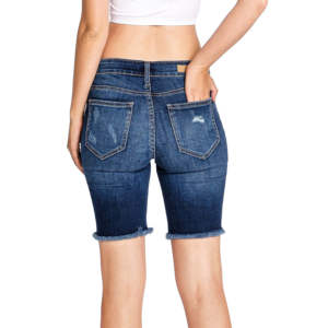High Street Shorts for <b>Women</b> Stone Wash Shorts Fashion Stone Washed Hot Hole Denim Ladies <b>Jeans</b> Shorts for Girls - Product Image 4