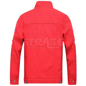 Chaqueta de Mezclilla de Invierno de Lona de Primera Calidad, Color Personalizado, Informal, Ecológica, con Logotipo Personalizado en la Parte Delantera, Gran Venta - Product Image 2