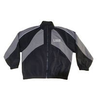 Conjunto Deportivo Informal con Capucha y Estampado para Hombre, Chaqueta Cortavientos, Tops Deportivos + Pantalones, Conjunto para Hacer Ejercicio, Secado Rápido, para Bajar de Peso, Fitness