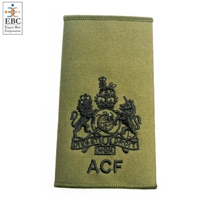 Épaulettes pour rangs tactiques OEM Export Belt Corporation Épaulettes à broderie directe d'usine rangs pour uniforme - Product Image 5