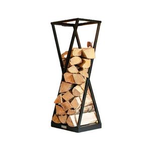 Porte-bûches en fer autoportant extérieur le plus vendu pour stocker des bûches coupées dans le jardin ou l'arrière-cour couleur de forme de taille personnalisée - Product Image 4