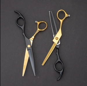 Tijeras de peluquería de corte Sus440c Tijeras de acero para el cabello Real Factory Odm Japan 440c Tijeras de peluquero Tijeras de peluquería Salón - Product Image 2