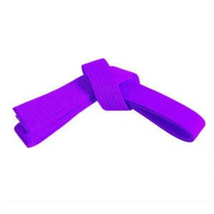 Ceinture de BJJ en coton 100% durable, design professionnel, logo frontal, respirante, séchage rapide, fabriquée au Pakistan - Product Image 3