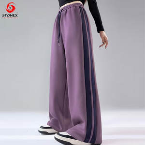 Pantalons amples à cordon de serrage pour femmes, respirants, pour l'automne, confortables, coupe ajustée, vente chaude |   Logo et design personnalisés, haute qualité, style 2025 - Product Image 1