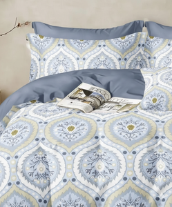 Ensemble de draps en microfibre super doux tissé, imprimé moderne, polyester, série 2200, magnifiques draps de lit pour la maison - Product Image 5