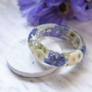 Bracelet en résine acrylique multicolore éblouissant large carré irrégulier Design géométrique bijoux de bracelet de mode en diamant - Product Image 2