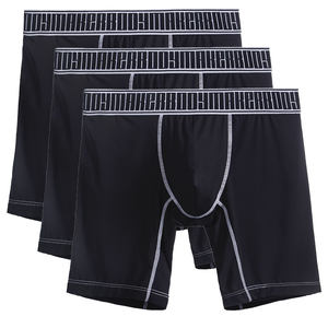 Calzoncillos bóxer deportivos de alta calidad para hombre, Calzoncillos Bóxer elásticos de nailon de 8 pulgadas, pantalones cortos Bóxer elásticos para hombre, Ropa Interior para hombre, envío DDP - Product Image 2