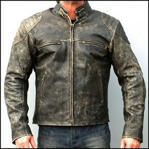Customized Men Fashion Leather Jacket Made in Pakistan Fashion Leather Jacket - Product Image 2