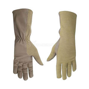 Guantes de vuelo Nomex de dedo completo Guantes de cuero compatibles con pantalla táctil y resistentes al calor para uso en exteriores - Product Image 6