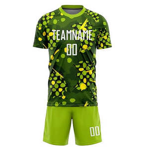 Uniformes de fútbol sublimados con estampado de camuflaje, novedad, último diseño, uniformes de fútbol, uniforme al por mayor - Product Image 1