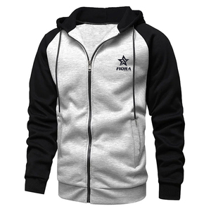 OEM personnalisé hiver toute la journée confort écologique respirant coton lourd français éponge hommes coupe régulière sweats à capuche broderie - Product Image 1