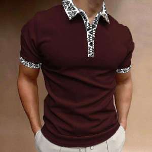 Polo de golf personnalisé bon marché de haute qualité coupe sèche 100% polyester t-shirt sublimation vierge grande taille polos pour hommes pour hommes - Product Image 3