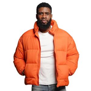 Parkas coupe-vent à capuche pour hommes, veste d'hiver, Parka épaisse pour hommes, vêtements d'extérieur respirants et décontractés, mode masculine personnalisée - Product Image 1