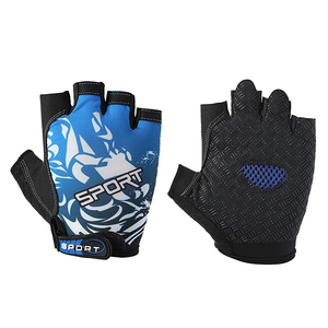 Guantes de entrenamiento transpirables de palma completa para hombres y mujeres para gimnasio, levantamiento de pesas, entrenamiento físico, protección, guantes de motorista - Product Image 1