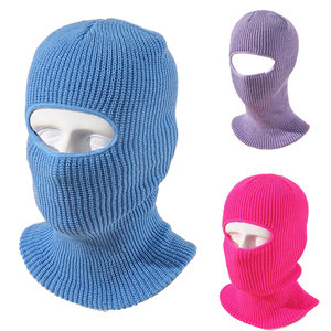 Pasamontañas Unisex de Alta Calidad, 100% Poliéster, Tejido, para Esquí, Invierno, Cálido, Secado Rápido, Ligero, Deportivo, Ajustable, Imagen Individual - Product Image 1