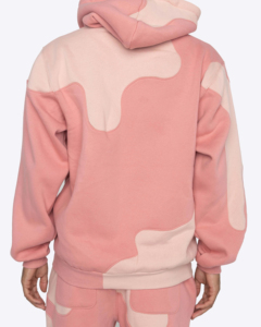 Sweat à capuche en molleton surdimensionné pour homme, personnalisé en gros, 100% coton, écologique, logo brodé, nouveau design, style français, hiver - Product Image 2