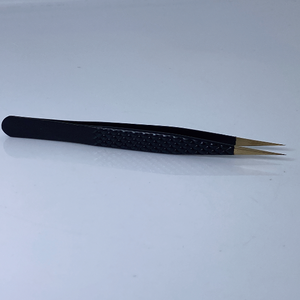 Pince à cils en acier inoxydable de qualité supérieure droite et incurvée - Product Image 5