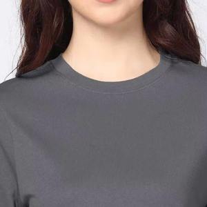 Nueva Llegada, Alta Demanda, Camiseta Ecológica Estampada para Mujer, Manga Corta, Logotipo Personalizado, Corte Regular, Ropa Deportiva de Verano, Cómoda - Product Image 5