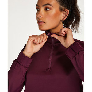 Elevate Your Style with Our <b>Fleece</b> Short Zip Long Sleeves Cropped Turtleneck Hoodie <b>Jackets</b> Perfect for Womens Casual Looks - Product Image 2