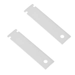2 Pack WE1M507 Dryer <b>Drum</b> Glide for Household Tumble Dryer <b>Plastic</b> Housing Replacement for WE03X37317 - Product Image 1