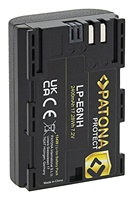 PATONA PROTECT Batterie LP-E6NH EOS R5 EOS R6 R6II R7 2400mAh 17.28Wh 7.2V Li-Ion