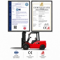 Chariot élévateur Lithium-ion 3.5 tonnes 5 tonnes 3 tonnes petit nouveau chariot élévateur électrique de vente chaude de Lithium avec le pneu plein