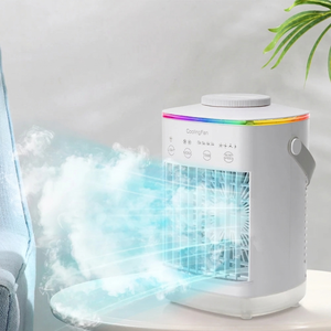 Mini-refroidisseur d'air électrique avec réservoir d'eau et humidificateur - Product Image 4