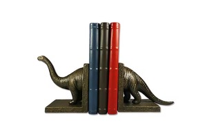 Sujetalibros de aspecto antiguo con forma de dinosaurio de diseñador para habitación de niños y decoración del hogar con múltiples usos - Product Image 2