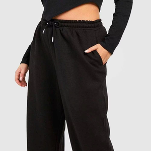Women winter warm wide leg sweatpants soft fleece relaxed comfortable everyday lounge casual fit smooth flexible style - Product Image 2