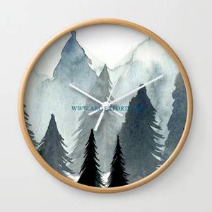 Premium Quality Fancy Stylish Cafe Wall Hanging Clock Superior Newly Arrival <b>Home</b> and Hotels Fancy Mounted Wall Clock In India - Product Image 3