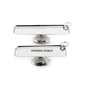 Plateau à chocolat en acier inoxydable fait à la main de qualité supérieure Plateau de luxe avec ensemble de deux en métal de haute qualité - Product Image 1