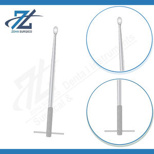 เครื่องมือผ่าตัดชาร์นลีย์ โบน คิวเรต แบบใช้มือ ด้ามจับรูปตัว T ยาว 380 มม. ขนาดใหญ่ 20x14 มม. ผลิตจากสแตนเลสเกรดผ่าตัด ได้รับการรับรองมาตรฐาน CE จากผู้ผลิต - Product Image 3