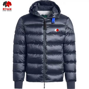 Veste matelassée en denim personnalisée de haute qualité pour hommes, adultes, enfants, respirante, style vintage avec logo personnalisé pour l'hiver - Product Image 4