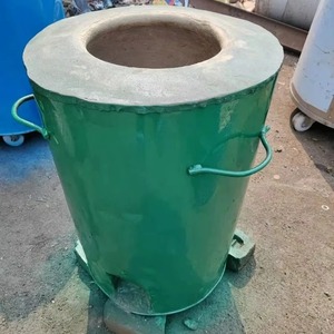 Four à charbon artisanal Tandoor King en acier inoxydable, usage commercial, facile à nettoyer, garantie 1 an, fabricant indien, forme Subam - Product Image 1