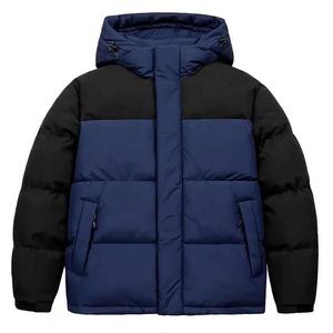 Veste matelassée décontractée d'hiver pour hommes avec fermeture à glissière très exigeante et diagonale en MS-PJ-045 de qualité supérieure - Product Image 1