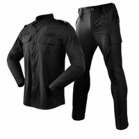 Uniforme de sécurité à manches longues pour le printemps, unisexe, en polyester, protection UV, détection des aiguilles, service OEM, échantillons privés pour l'extérieur