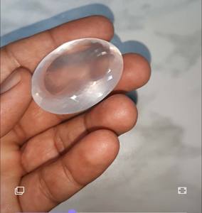 พลอย Malachite Cabochon รูปไข่เงางามเป็นพิเศษอัญมณีหลวมแบบฟรีสำหรับงานแต่งงานเครื่องประดับทำสำหรับเครื่องประดับอัญมณีฤดูร้อน - Product Image 2