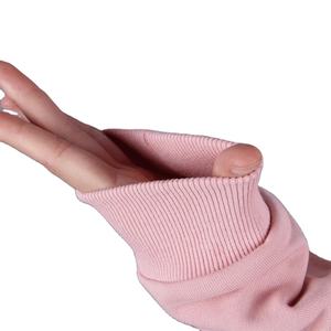 Sudadera con Capucha Corta para Hombre, Estilo Y2K, 100% Algodón, Bordado 3D, Color Rosa Liso, Sudadera con Capucha Tipo Pullover, OEM - Product Image 3