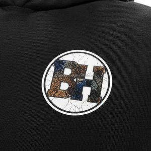 Premium 380 GSM algodón poliéster polar chándal color negro tela suave logotipo personalizado bordado impresión alta calidad chándal - Product Image 6