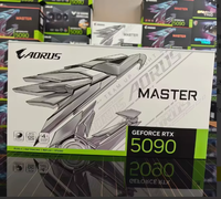 Kartu Grafis GeForce RTX 5090 32GB GDDR7 OC Edition Triple Fan Paket Segel untuk PC Gaming Desktop