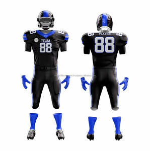 ชุดเครื่องแบบ2025ฟุตบอลพิมพ์ลายดิจิตอลแบบอเมริกันไซส์พิเศษชุดเสื้อกางเกง100% โพลีเอสเตอร์แบบสวมสบาย - Product Image 4