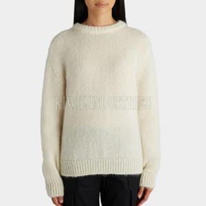 Pull respirant à séchage rapide pour femmes Street Wear Oem Pull teint en tissu uni personnalisé pour femmes - Product Image 5