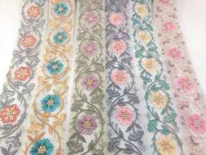 Tela de encaje bordado de guipur francés, accesorios de encaje para vestidos, decoración de flores, duradera, a bajo precio, venta al por mayor - Product Image 2