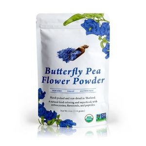 ผงดอกอัญชันรูปผีเสื้อสีฟ้าแบบธรรมชาติจากเวียดนาม - Product Image 2