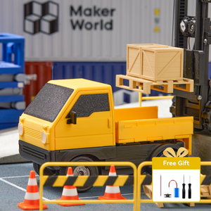 CyberBrick Officiel : Chariot élévateur et camion télécommandés pour enfants de 8 à 13 ans – Jouet éducatif électrique prêt à l'emploi avec télécommande - Product Image 4