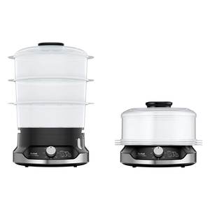 Pour Cuiseur Vapeur Électrique Tefal VC2048 800W avec 3 Contenants Capacité 9L - Product Image 3