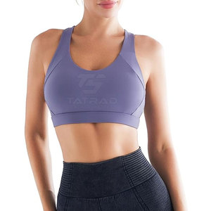 Sujetador Deportivo Profesional de Alta Calidad, Transpirable, con Diseño Frontal Cómodo, Nuevo, Servicio OEM, Personalizado, para Mujer - Product Image 2