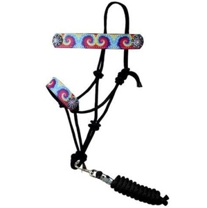 Western Headstall & Breast Collar Set con cuero genuino con cuentas de una oreja con correa Wither Proveedor Fabricante OEM aceptado - Product Image 5