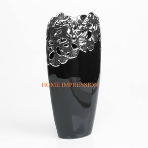 Vases et Pots de luxe à fleurs décoratives pour la maison Vases et pots d'intérieur et d'extérieur en aluminium argenté pour les meilleures ventes - Product Image 5